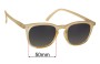Sunglass Fix Replacement Lenses for Izipizi Sun E - 50mm Wide 
