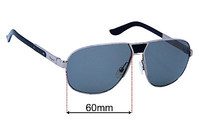 Salvatore Ferragamo SF137SP Lentes de Repuesto 60mm wide 