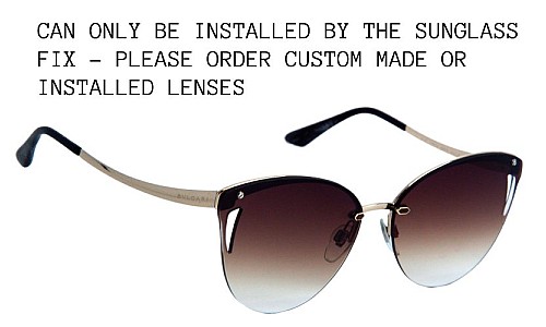 Sunglass Fix Replacement Lenses Bvlgari 6110 - 63mm Wide 