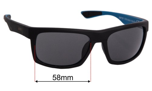 Zeal Drifter Replacement Lenses 58mm wide 