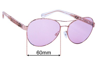 Michael Kors MK5003 Cagliari Lentilles de Remplacement 60mm wide 