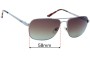 Sunglass Fix Lentilles de Remplacement pour Morrissey Comrade - 58mm Wide 