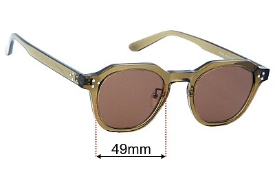 Evo T7243 Ersatzlinsen 49mm wide 