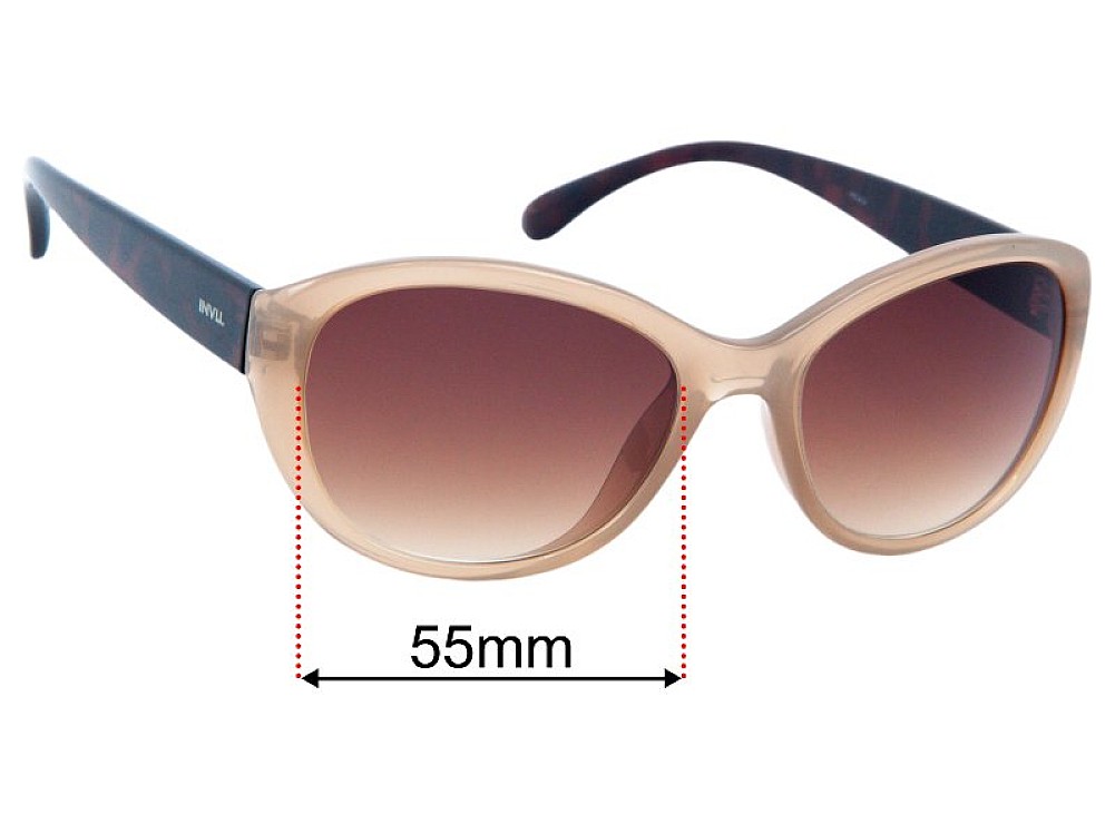 Sunglass Fix Lentes de Repuesto para Invu B2509 - 55mm Wide Sunglass Fix Lentes de Repuesto para Invu B2509 - 55mm Wide