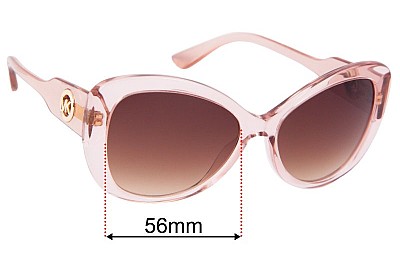 Michael Kors MK2120 Positano Lentilles de Remplacement 56mm wide 