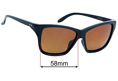 Oakley Hold On OO9298 Ersatzlinsen 58mm wide 