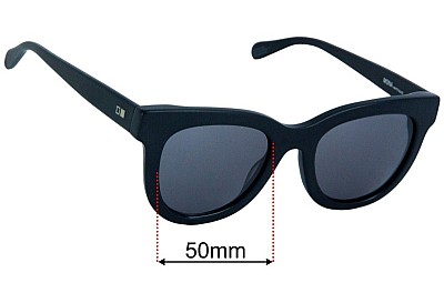 Otis Mona Ersatzlinsen 50mm wide 