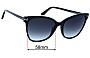 Sunglass Fix Lentilles de Remplacement pour Tom Ford Ani TF844 - 58mm Wide 