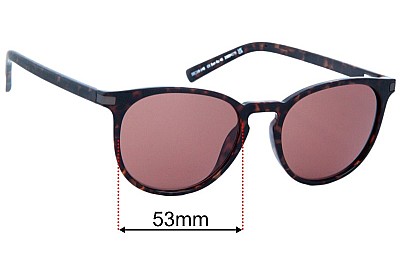 Country Road CR Sun Rx 46 Lentilles de Remplacement 53mm wide 