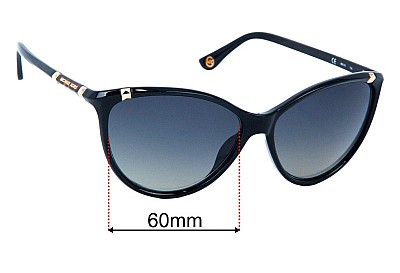 Michael Kors MK2835S Camila Replacement Lenses 60mm wide 