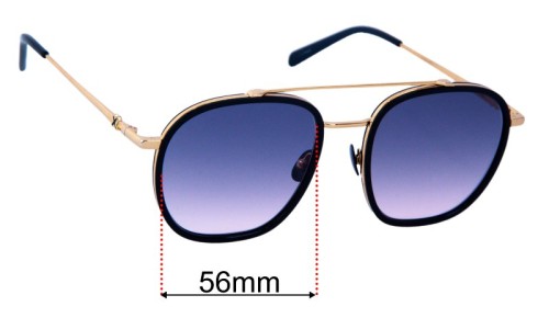 Oscar & Frank Via Palma Replacement Lenses 56mm wide 