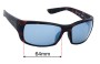 Sunglass Fix Replacement Lenses for Revo RE1127 Dexter - 64mm Wide 