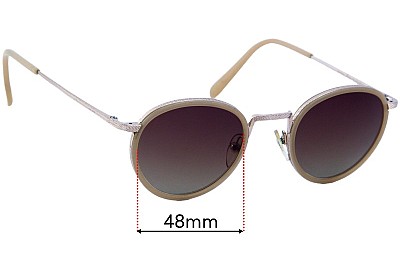 Moscot Bupkes Ersatzlinsen 48mm wide 