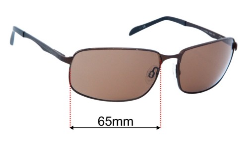 Serengeti Wanamaker Replacement Lenses 65mm wide 