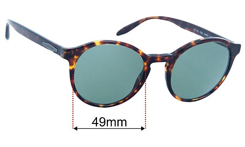 Giorgio Armani AR 7162 Replacement Lenses 49mm wide