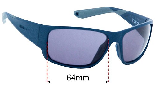 Dragon Tidal X LL Ersatzlinsen 64mm wide 