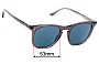  Sunglass Fix Lentilles de Remplacement pour Ray-Ban RB2210 - 53mm Wide 