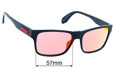 Adidas OR0011 Replacement Lenses 57mm wide 
