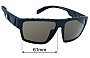 Sunglass Fix Replacement Lenses for Adidas SP0008 - 61mm Wide 