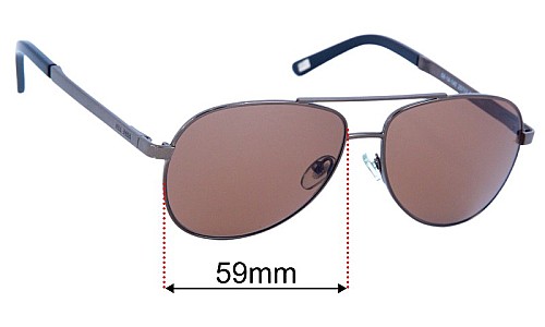 Bill Bass Otto Replacement Lenses 58mm wide 