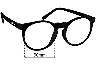 Goodr Midnight Ramble At Circle Bar Lentilles de Remplacement 50mm wide 