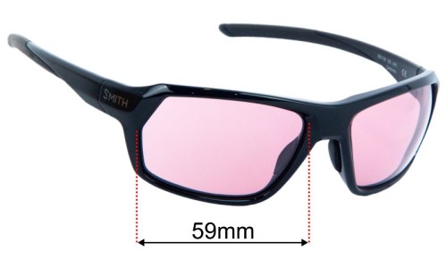 Smith Rebound Replacement Lenses 59mm wide 