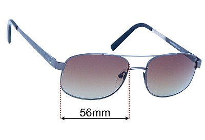 Coast Eyewear 509 Ersatzlinsen 56mm wide 