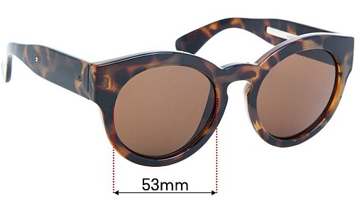 Country Road Claudia Lentilles de Remplacement 53mm wide 