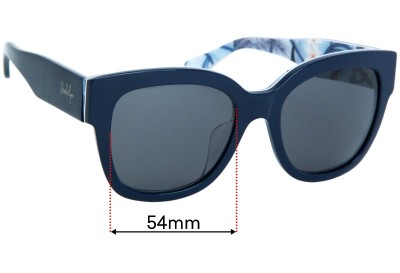 Maui Jim MJ790 Charlie Lyon Rhythm Lentilles de Remplacement 54mm wide 