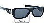Sunglass Fix Replacement Lenses for Oakley Montefrio - 58mm Wide 