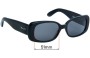 Sunglass Fix Ersatzgläser für Polo Ralph 917/S - 51mm Wide 
