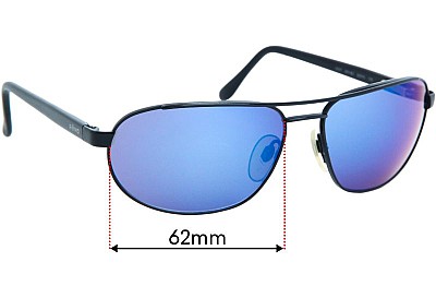 Revo RE3007 Replacement Lenses 62mm wide 