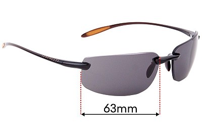 Serengeti Lipari Replacement Lenses 63mm wide 