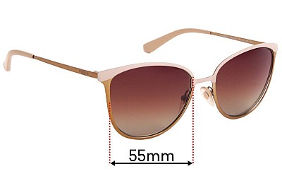 Vogue VO4002-S Replacement Lenses 55mm wide 