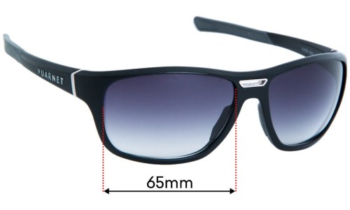 Sunglass Fix Replacement Lenses for Vuarnet VL1928 - 65mm Wide 