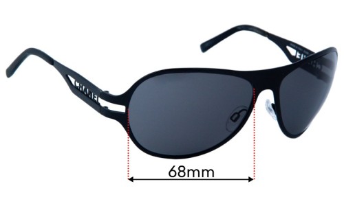 Chanel 31239  Replacement Lenses 64mm wide 