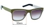 Sunglass Fix Lentilles de Remplacement pour Ksubi Alulla - 55mm Wide 