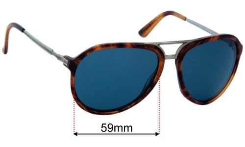 Gucci GG1031S Replacement Sunglass Lenses 59mm 