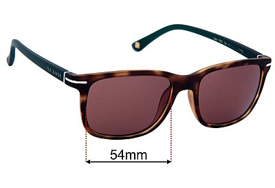 Ted Baker  Lars 1572 Ersatzlinsen 54mm wide 
