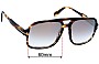 Sunglass Fix Replacement Lenses for Tom Ford Falconer-02 TF884 - 60mm Wide 
