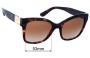 Sunglass Fix Replacement Lenses for Dolce & Gabbana DG4309  - 53mm Wide 