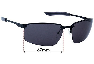 EYTYS Aero Replacement Lenses 67mm wide 