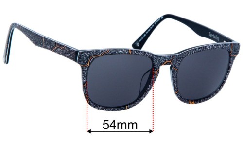 Specsavers Sarrita King FH Sun Rx 04 Replacement Sunglass Lenses - 54mm 