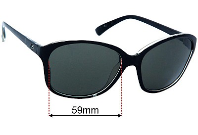 Von Zipper Runaway Ersatzlinsen 59mm wide 