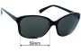 Sunglass Fix Replacement Lenses for Von Zipper Runaway - 59mm Wide 
