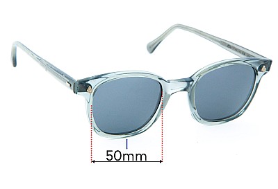 American Optical Flexi Lentes de Repuesto 50mm wide 