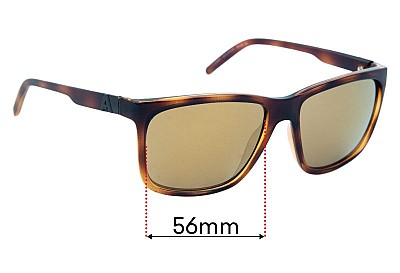 Arnette ADIOS BABY! AN4272 Lentes de Repuesto 56mm wide 