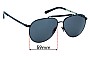 Sunglass Fix Replacement Lenses for Burberry B 3097 - 59mm Wide 