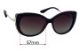 Sunglass Fix Lentes de Repuesto para Bvlgari 8178 - 57mm Wide 