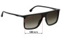 Sunglass Fix Lentilles de Remplacement pour Carrera 172/S - 58mm Wide 
